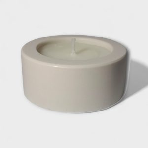 Mirisna svijeća u posudi od gipsa