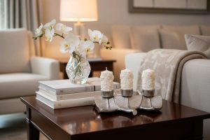 Dekorativna mirisna svijeća izrađena ručnim radom u kalupu, prigodna za poklon ili dekoraciju interijera